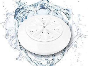 LongJiang Portable Washing Machine Ultrasonic Mini Turbine Washer 3in1