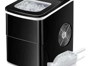 AGLUCKY Countertop Ice Maker Machine