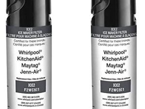 Replacement for Ice Maker Water Filtеr Whirlpool F2WC9I1 ICE2 for 50 Pound Ice Machines，Compatible with W10565350