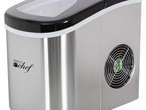 Deco Rapid Portable Automatic Electric Countertop Ice Maker - 6 Great Colors Compact Top Load 26 Lbs. Per Day Great For Party Hosting Never Run Out Of Ice Again