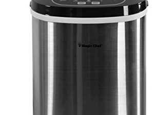 Magic Chef MCIM22ST 27 lb Ice Maker Stainless Steel