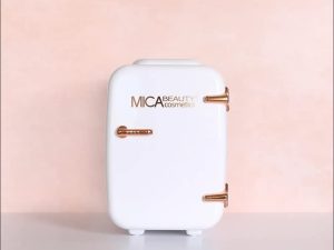 Mica Beauty Mini Skincare Refrigerator Thermo-Electric Cooler & Warmer - Bedroom