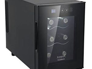 Koblenz 6-Bottle Free Standing Single Zone Fridge and Chiller Wine Cooler