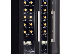 Wine Enthusiast 24-Bottle French Door Dual-Zone Compressor Wine Cooler