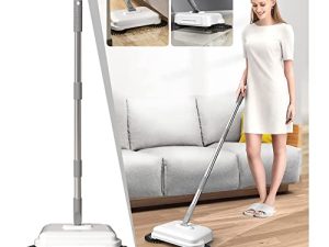 2 in 1 Hand Push Sweeper