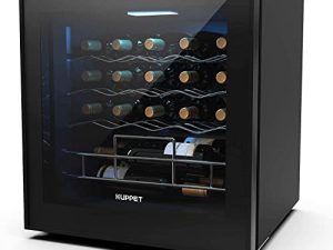 TABU 19 Bottle Wine Cooler/Mini Counter Top Freestanding Beverage Wine Refrigerator