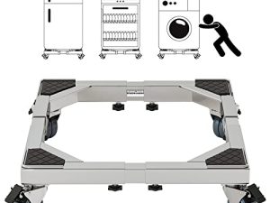 CHINCHILLA Heavy Duty All Stainless Steel Mobile Fridge Stand Base