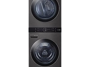 Single Unit Front Load LG WashTower™ with Center Control™ 4.5 cu. ft. Washer and 7.4 cu. ft. Electric Dryer