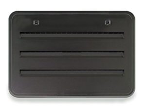 NORCOLD INC 621156BK Black Refrigerator Side Vent