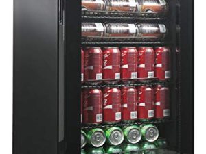 NewAir Black Beverage Refrigerator Cooler