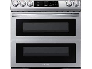 SAMSUNG NX60T8751SS 6.0 cu. ft. Flex Duo Front Control Slide-in Gas Range