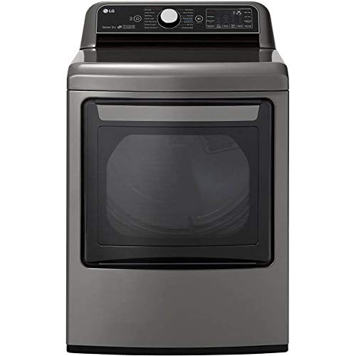 LG DLEX7800VE 7.3 cu.ft. Smart wi-fi Enabled Electric Dryer with TurboSteam - Graphite Steel LG DLEX7800VE 7.3 cu.ft. Smart wi-fi Enabled Electric Dryer with TurboSteam - Graphite Steel