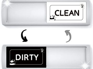 Dishwasher Magnet Clean Dirty Sign