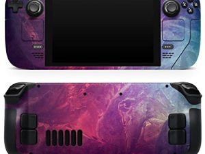 Design Skinz - Compatible with Steam Deck - Skin Decal Protective Scratch-Resistant Removable Vinyl Wrap Cover - Abstract Fire & Ice V15