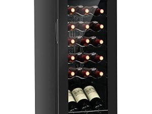 Bonnlo 18 Bottle Wine Cooler Refrigerator