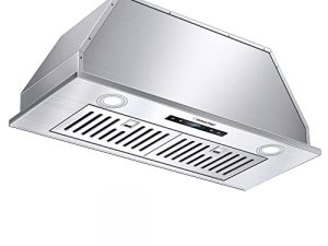 AMZCHEF Range Hood Insert 30 Inch