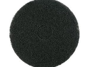 Mercer Industries 45015B - 15" Black Floor Maintenance Pads (Pack of 5)