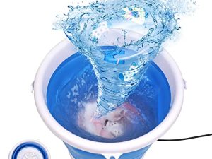 【Upgraded version】10L Portable Mini Washing Machine