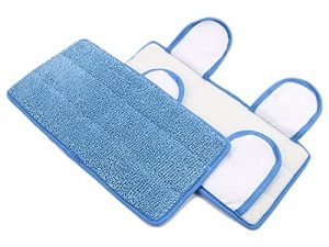 Reusable Pads Compatible with Swiffer Sweeper & All 10-12 Inch Flat Mop