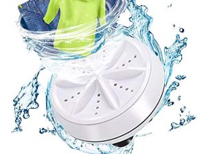Mini Washing Machine Portable Ultrasonic Turbine Washer