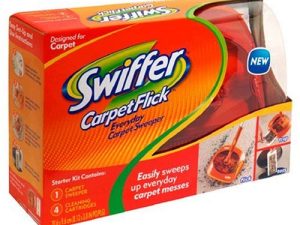 Swiffer Carpet Flick Carpet Sweeper Starter Kit