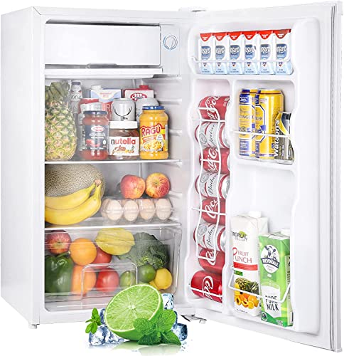 Upstreman 3.2 Cu.Ft Mini Fridge with Freezer Upstreman 3.2 Cu.Ft Mini Fridge with Freezer